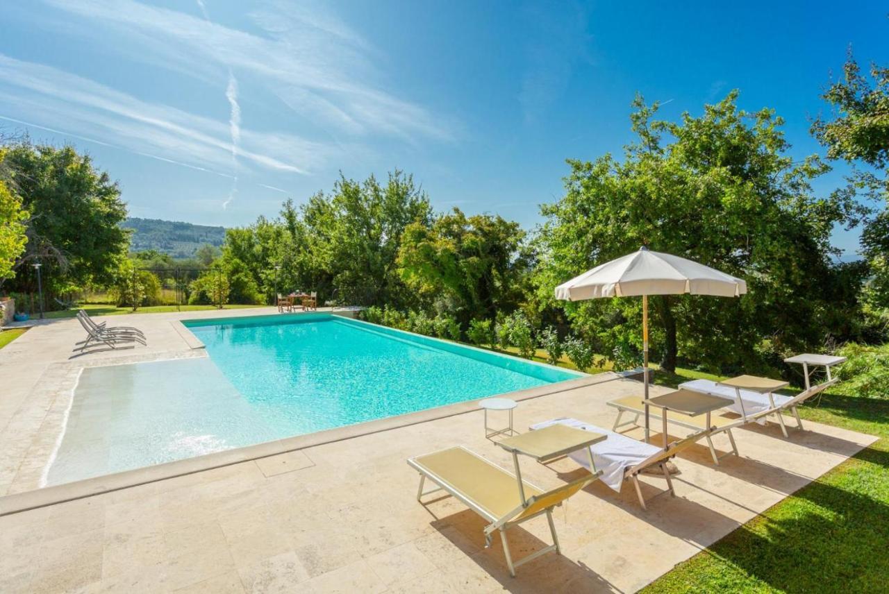 Villa Casale Federica Ареццо Екстер'єр фото